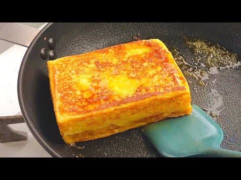 호텔 조식 같은 프렌치토스트 레시피 🍞: 달콤하고 폭신한 토스트 : 브런치 만들기 : Moist French Toast