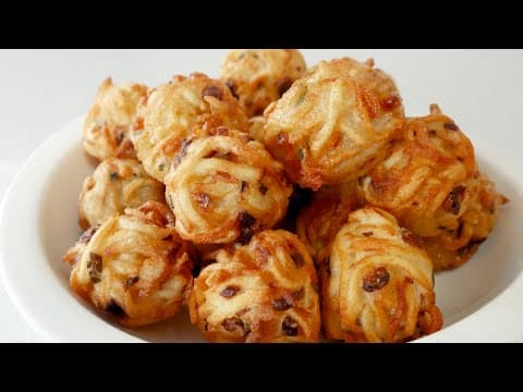 식상한 감자튀김은 지겹다. 감자채로 만든 감자볼튀김