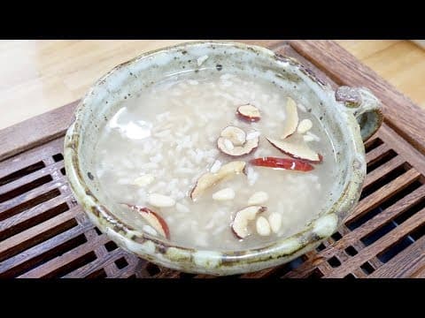 건강식 오가피 식혜 ( Sweet rice drink )