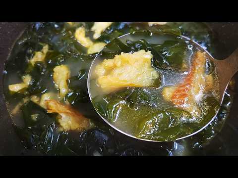 황태는 "이렇게" 불리고 볶는게 관건입니다! 뽀얗고 찐한 구수함이 대박 황태미역국.