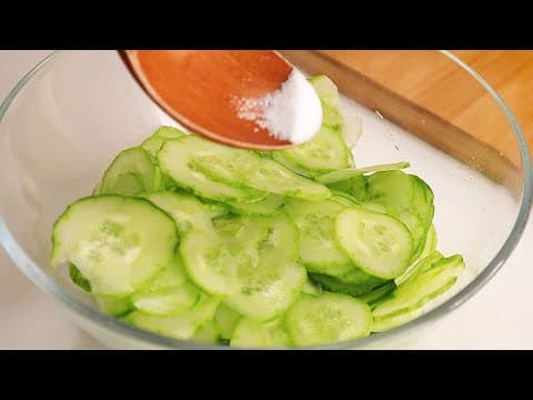 밥대신 오이를 이렇게 드세요! 아삭달큰 포만감 있어 다이어트에 좋아요👍💯