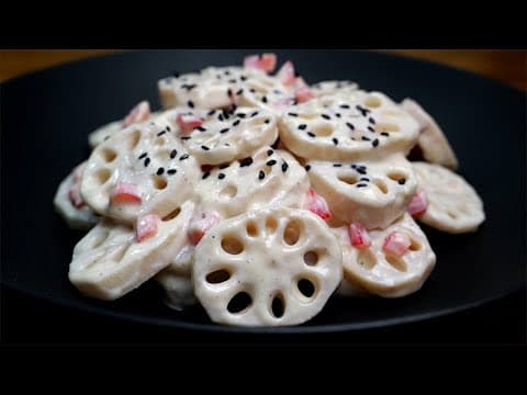 연근무침에 마요네즈 대신 "이걸" 넣으세요