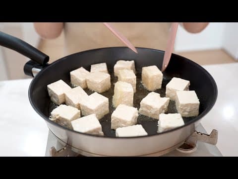 저렴하게 '두부반찬' 이렇게 만들어드세요~ 가족들이 쉬운데 맛있다고 난리에요~