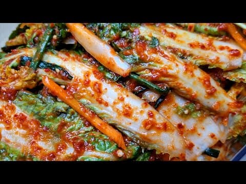 고소하고 달달한 "봄동김치" 10배 맛있게 담그는 비법