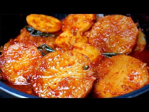 무조림에 "이걸" 넣었더니 맛있다고 난리났어요