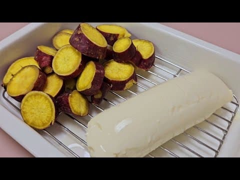 고구마와 순두부는 이렇게 드세요!! 우유 대신 순두부를 넣으면 든든하고 속도 편안합니다👍