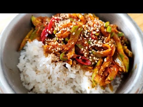 애호박 싫다던 아들이 매일 이것만 찾아요💥밥이 술술 넘어가는 애호박볶음 냄비밥💯맛이 기가 막혀요~