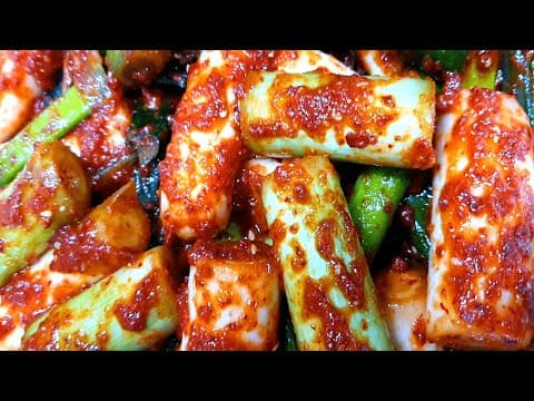 ★ 대파김치 ★ 백종원 대표도 감동할 최고의 레시피 알려드립니다