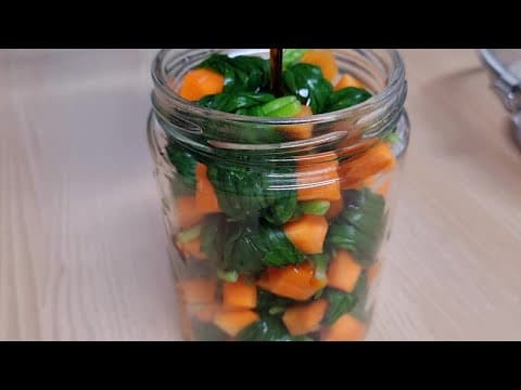 부추를 당근에 말아보세요 ft.우리가족 다이어트 반찬(부추요리,부추장아찌)