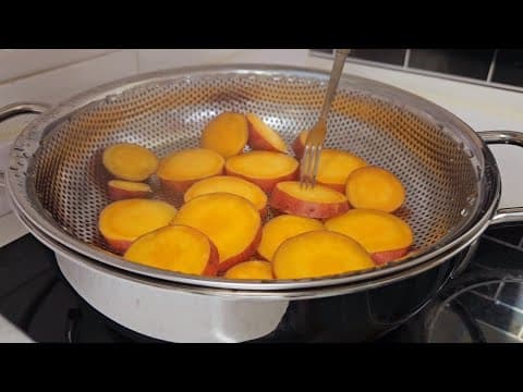 고구마를 쪄서 이렇게 만들어 주었더니...🍠고구마 한박스 금방 먹네요 (고구마요리,고구마 다이어트빵 요리)