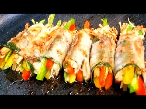 특별한 날 추천요리 대패삼겹살 야채말이 알려드립니다