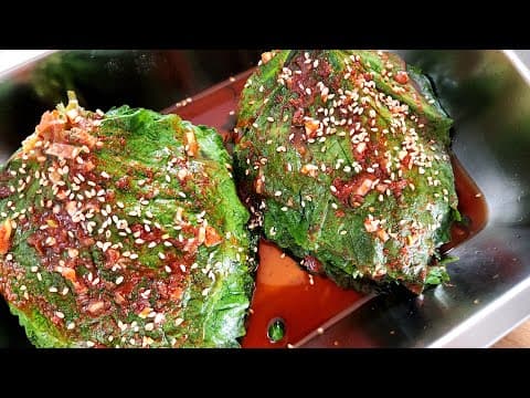 집나간 아들도 "이것" 때문에 돌아왔어요~💯한번 알면 평생 써먹는 양념깻잎 만들기💥밥도둑이 따로 없어요