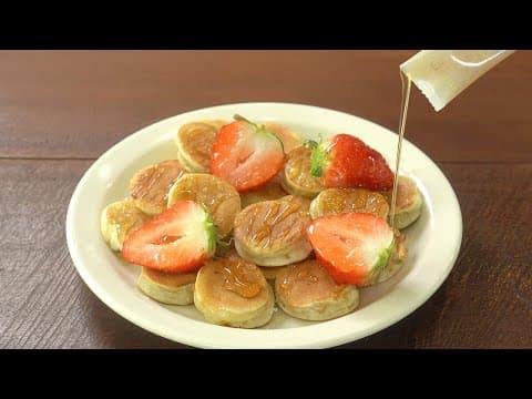 귀여운 꿀바나나 팬케이크 만들기 :: 바나나 디저트 :: 꿀요리 :: 바나나케이크 :: 간식만들기