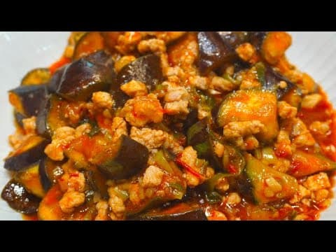 흔한 가지요리가 아닌 '사천식가지볶음'으로 칭찬받으세요~! | 가지요리 | 간단레시피