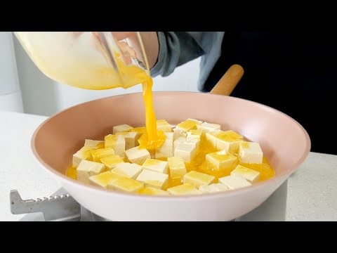 두부에 계란 넣고 볶으면 새로운 국민반찬 탄생!