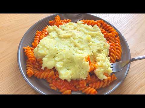 떠먹는 파스타🍝 레몬딜버터 매쉬드 포테이토 로제 푸실리 만들기: 레몬딜버터 만드는 방법: Rose Pusilli with lemon-deal butter mashed potato