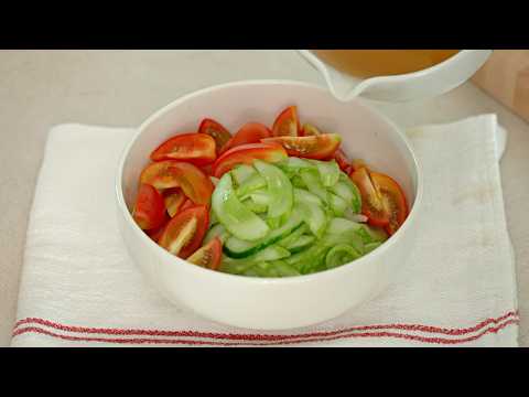 오이와 토마토는 이렇게 밥대신 드셔보세요‼️ 염증이 사라지고 뱃살도 쭉쭉 빠지는데 너무 맛있어서 매일 먹어요 🥹