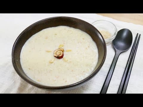 손쉽게 만드는 콩죽 ( Bean porridge )
