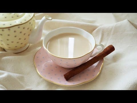 카페보다 맛있는 꿀잠 밀크티, 진한 밀크티 만들기, 불면증에 좋은 차, 홈카페