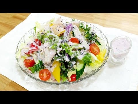 야채 샐러드 ( a vegetable salad )