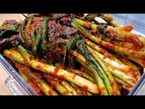 톡 쏘는 맛이 일품! 홍갓김치 맛깔나게 담그는 비법