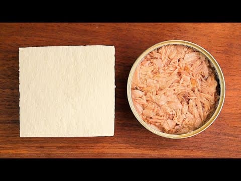 두부와 참치는 이렇게 드세요! 간단하면서 영양가득한 두부 참치 요리👍💯