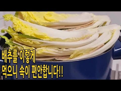 단백질과 식이섬유가 풍부한 배추와 깻잎!! 이제는 이 방법으로 간단하게 드세요🥬🍃 (배추요리,깻잎요리,배추다이어트요리)
