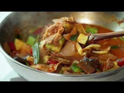 여름채소로 살빠지는 고추장찌개, 꼭 해보세요!!! 진짜 너~무 맛있음