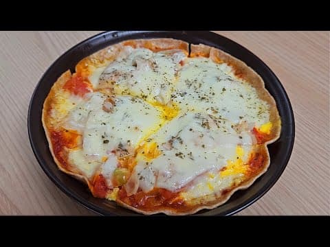 토마토와 계란으로 피자처럼 만들어줬더니.. 피자 배달 음식을 끊었어요🍅밀가루 없이 초간단 토마토계란 요리