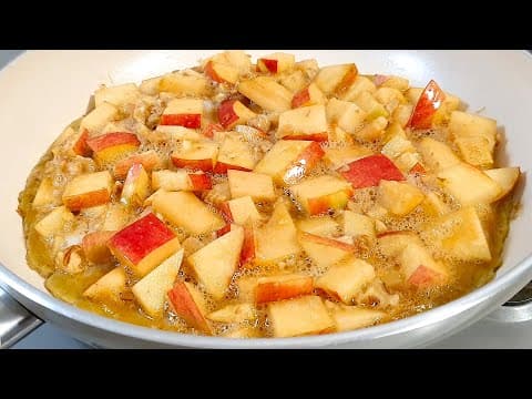 사과는 생으로 드시지말고 이것과 함께 드세요👍속 편하게는 살빠지는 사과 요리🍎사과 다이어트,사과요리