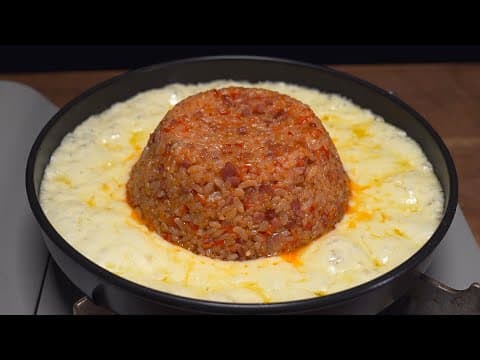 치즈가 부글부글! 냉장고 털어서 만드는 추억의 케첩 볶음밥!