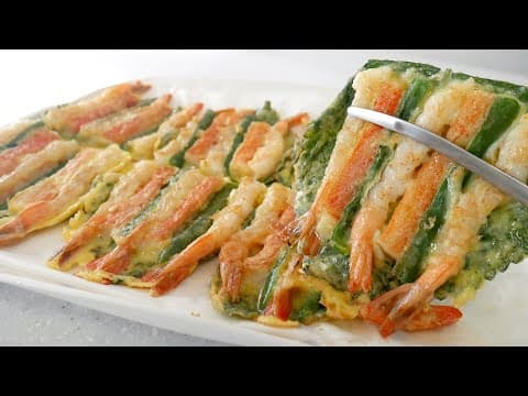 꼬치없이 만드는 명절 간단한 새우산적! 명절전